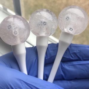 Lip gloss and Lashes